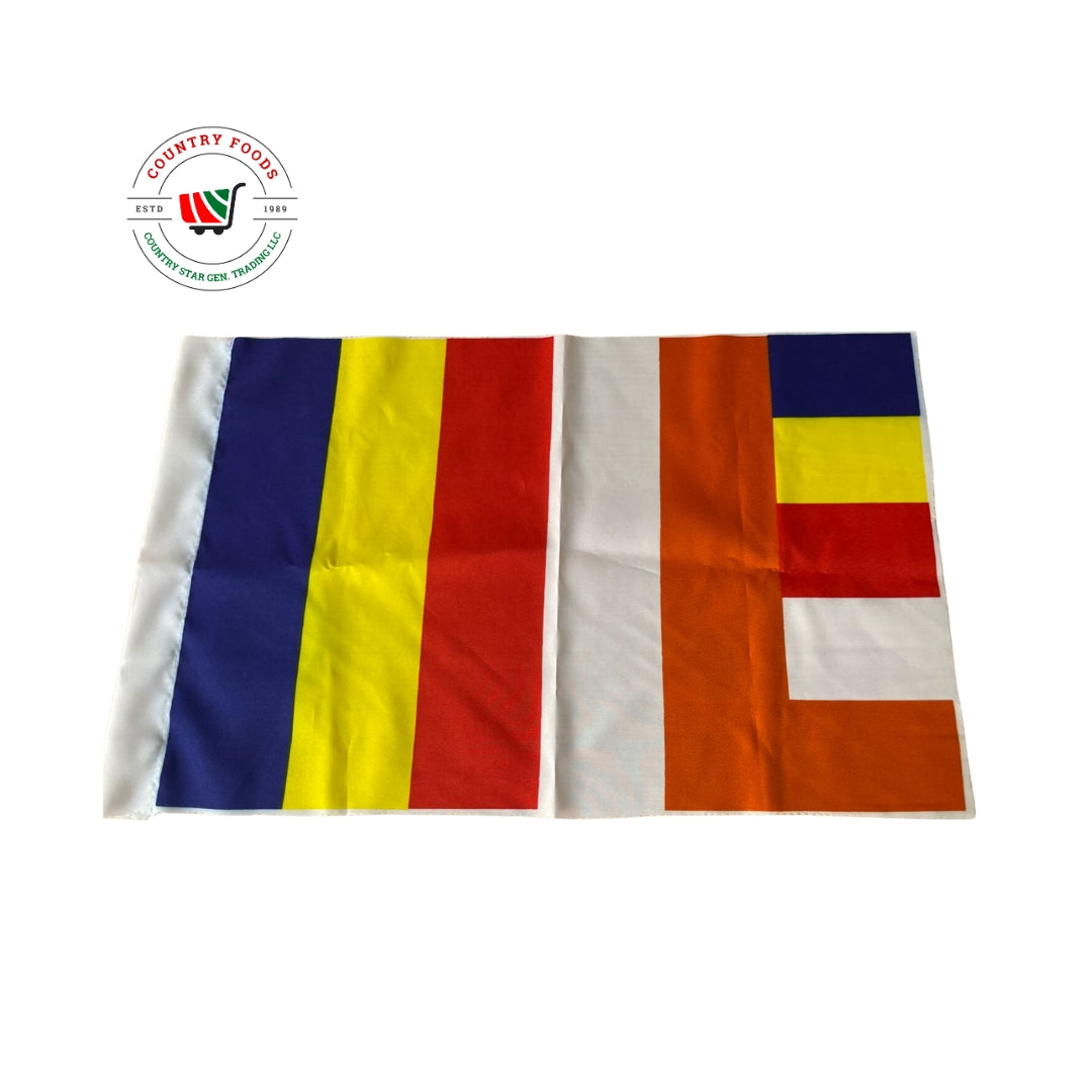 BUDDHIST FLAG 23X11