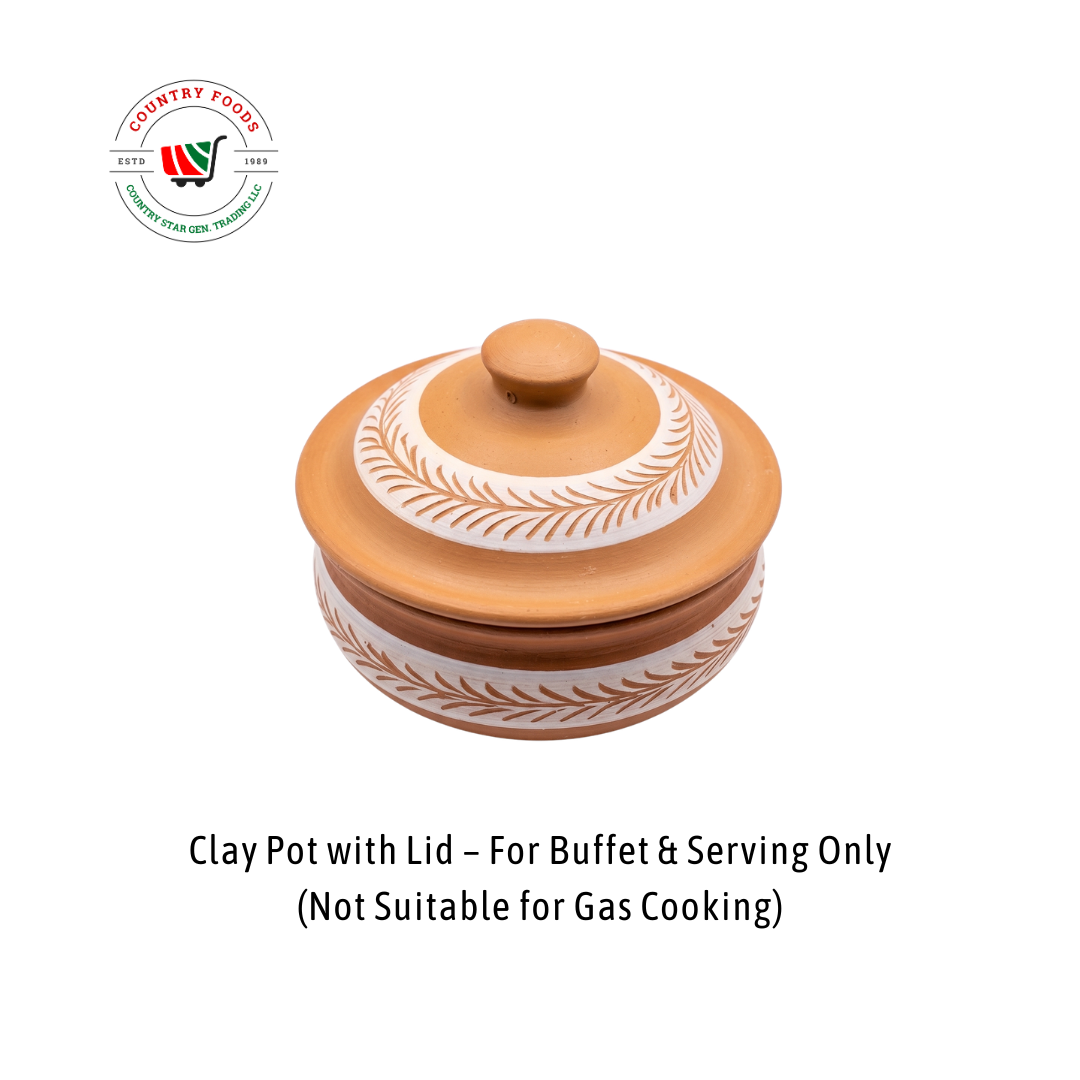 Buffet Clay Pot with Lid