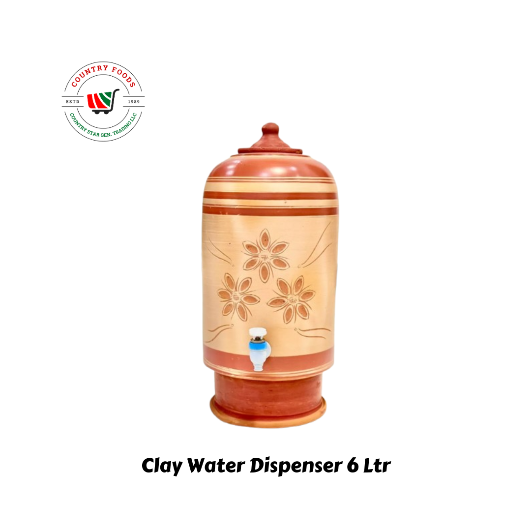 Clay Water Dispenser 6 Ltr Gurulettu