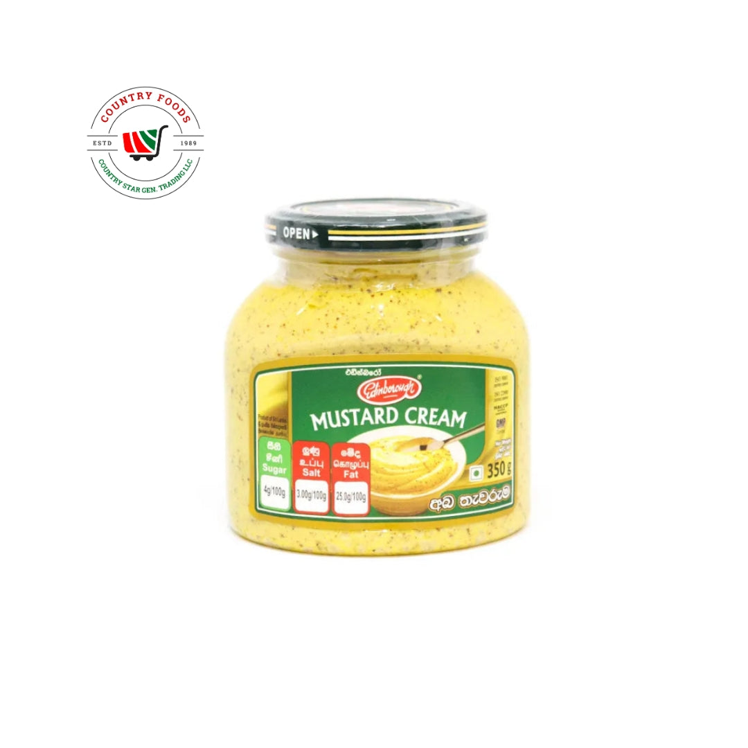 Edinborough Mustard Cream 350gm