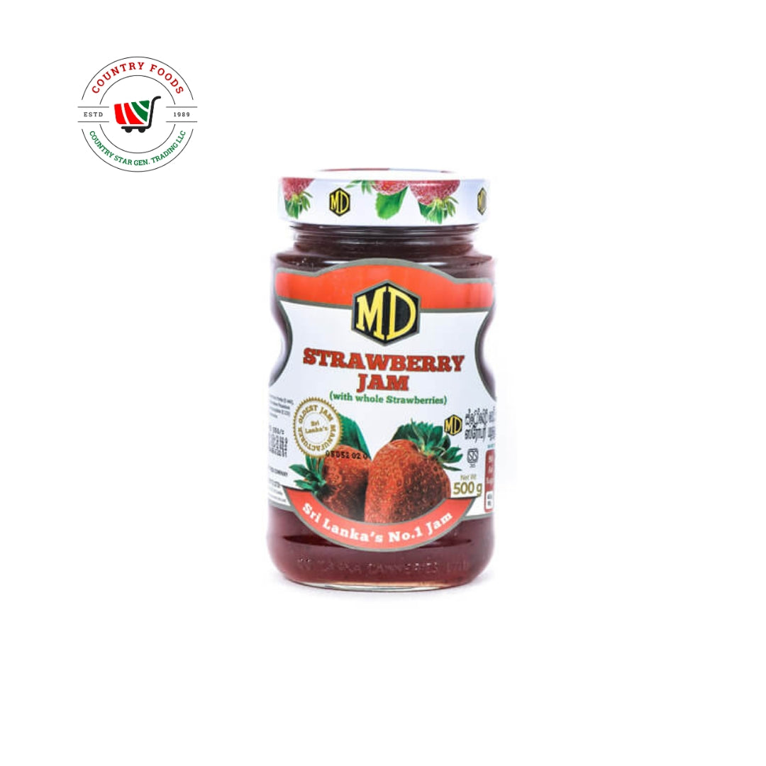 MD Real Strawberry Jam 485gm