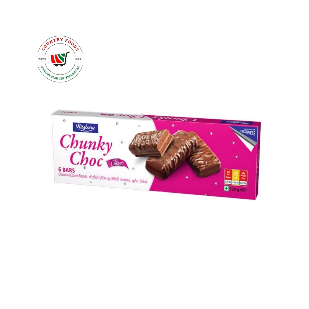Ritzbury ChunkyChoc Biscuits 120g