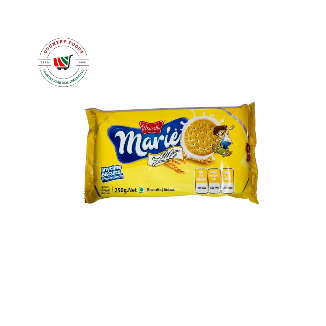 Uswatte Lite Marie Biscuit 250gm