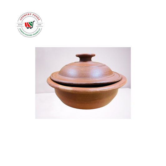 CLAY FRY PAN WITH LIDS