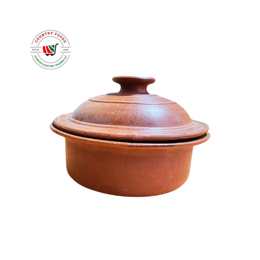 Clay Pot With Lids (Medium) gas