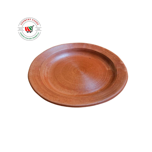 Clay Round Big Dinner Plate