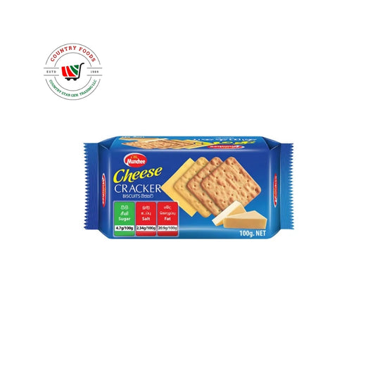 Munchee Cheese Cracker Biscuits 100gm
