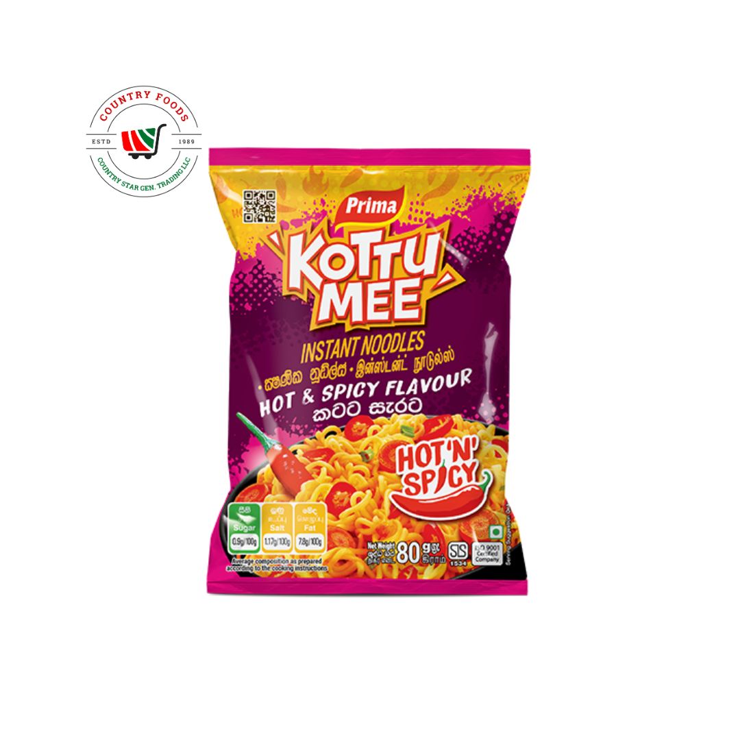 Prima Noodles Kottu Mee Hot & Spicy 80g