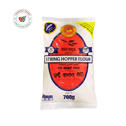 Red String Hopper Flour 700g (Rathu Idiyappam Piti)