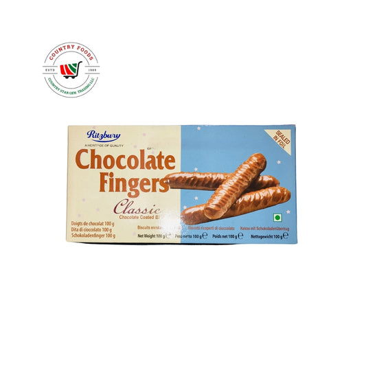 Ritzbury Chocolate Fingers 100gm