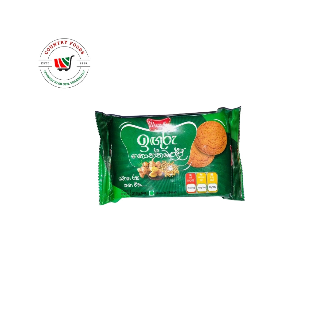Uswatte Ginger Biscuit 210gm