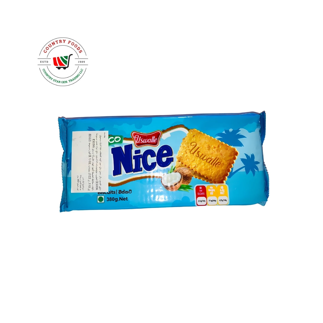 Uswatte Nice Biscuit 380gm