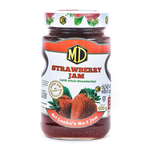 MD Real Strawberry Jam 485gm